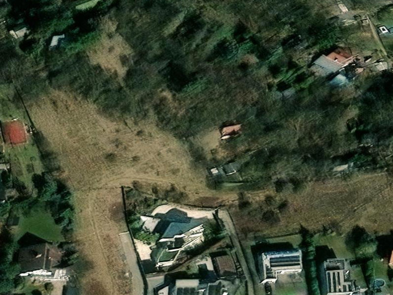 Říčany's Overgrown Geometric Villa