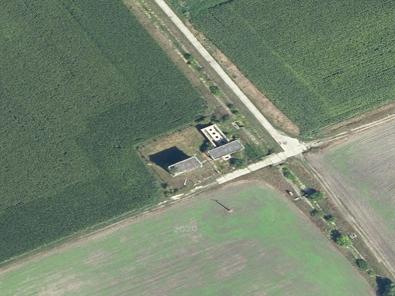 Isolated Concrete Grid of Galanta