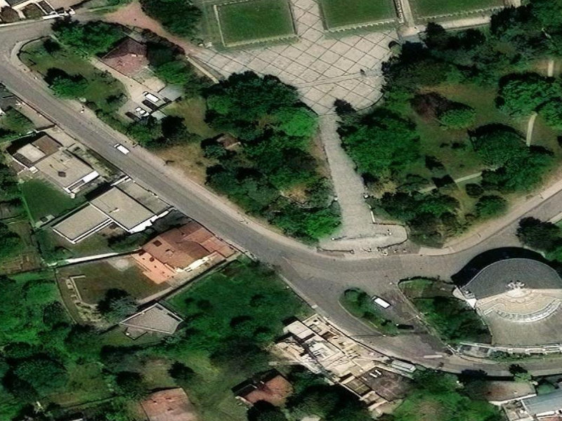 Senec's Curved Concrete Amphitheater
