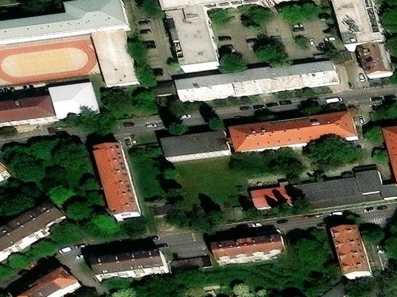 The Red-Roofed Pavilions of Senec