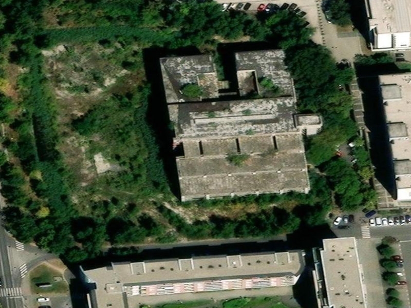 Brutalist Concrete Shell of Senec