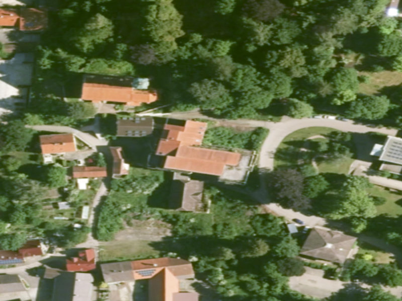 Red-Tiled Heart of Langenau