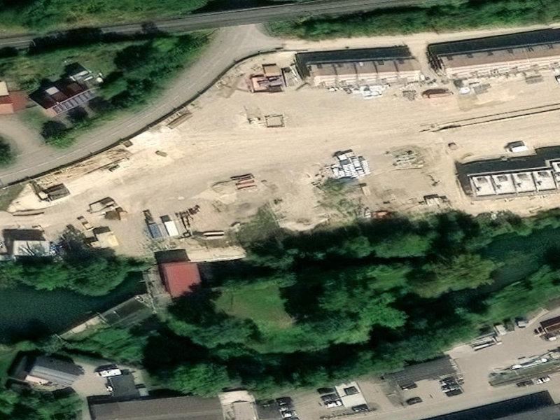 Dillingen's Concrete Silo Complex