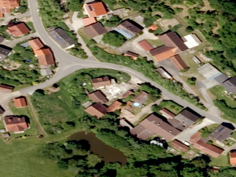 Red-Roofed Crossroads of Neustadt