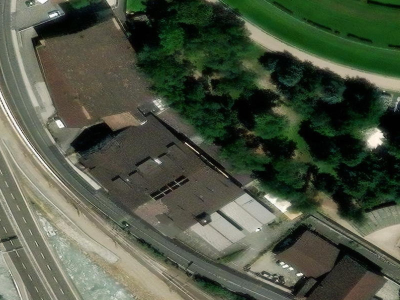 Brown-Roofed Merano Complex