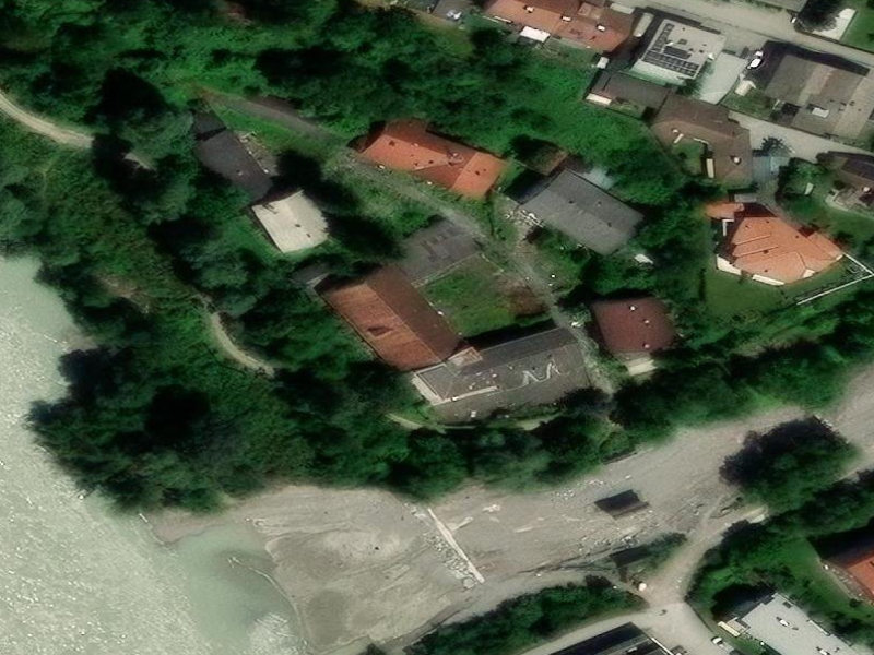 Red-Roofed Riverfront Reclusion in Telfs