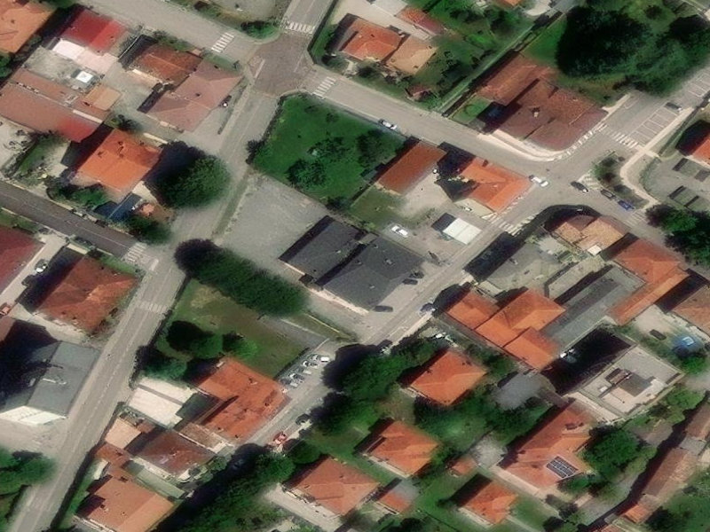 Red-Tiled Grid of Azzano Decimo