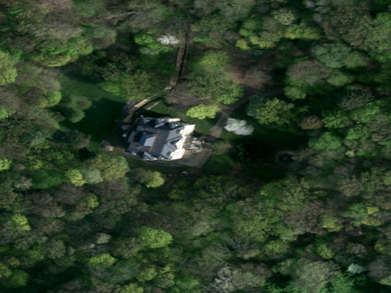 The Slate-Roofed Strzegom Forest Manor